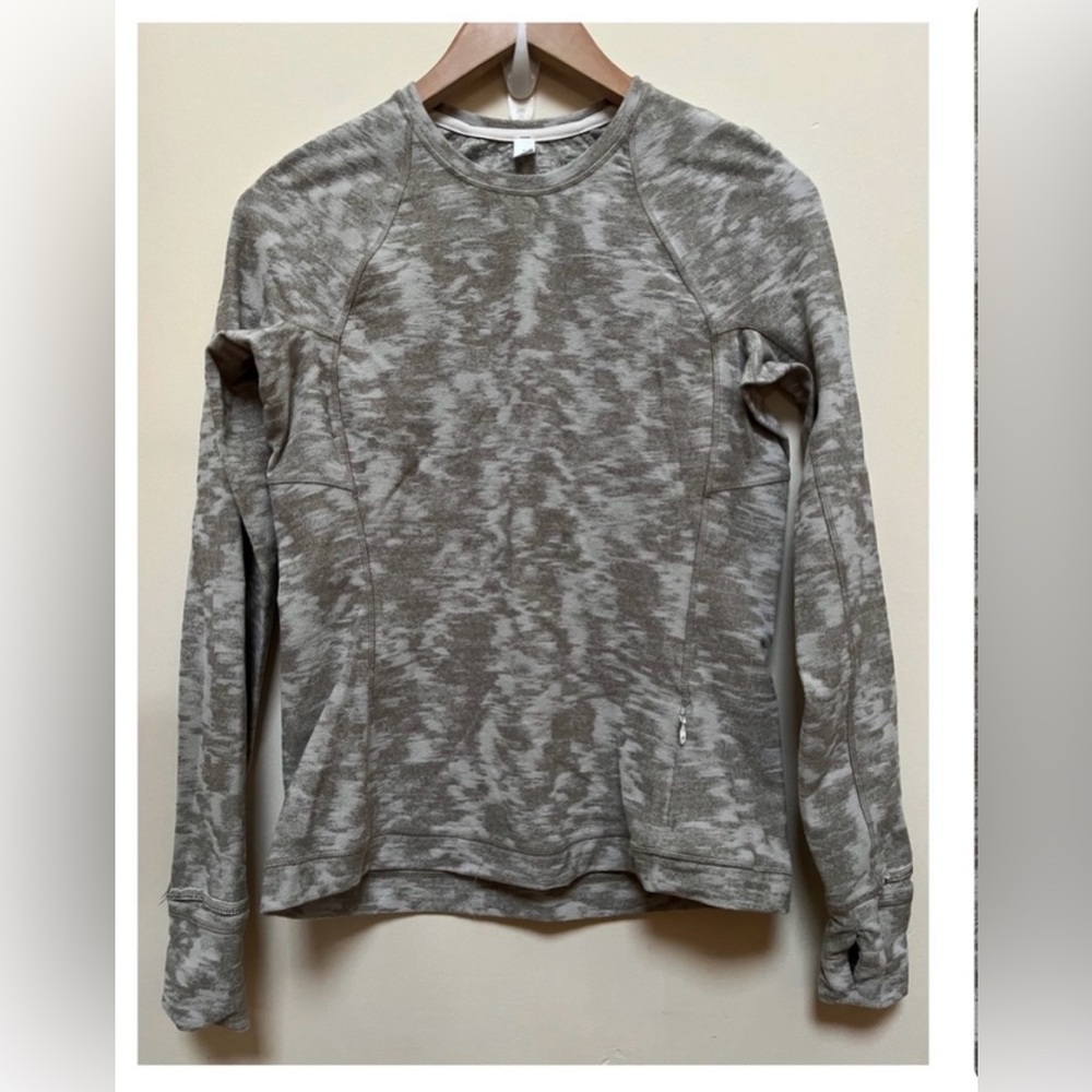 Lululemon Its Rulu Run Long Sleeve Shirt Style W3FSZS Size 8 See Description